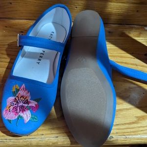 Katy Perry Women's The Summer Ballet Flat, Purple Iris